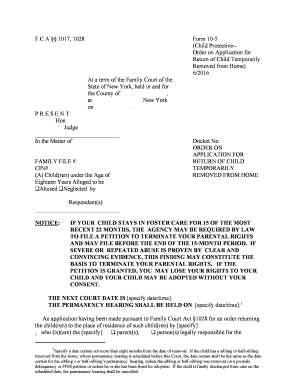 1028 Hearing  Form