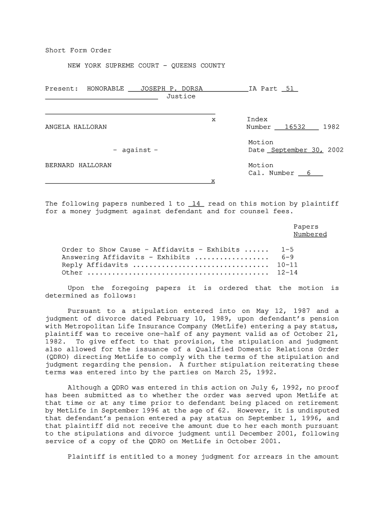 Nys Order of Protection Form