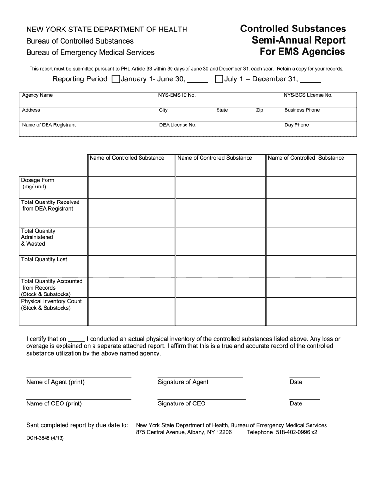  Doh 3848 Form 2013