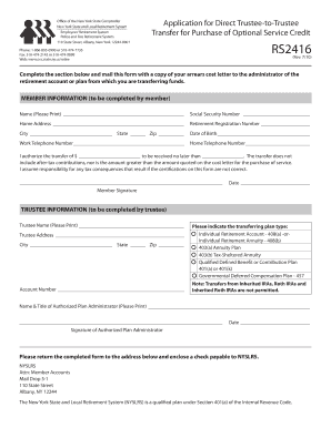 Nyslrs  Form