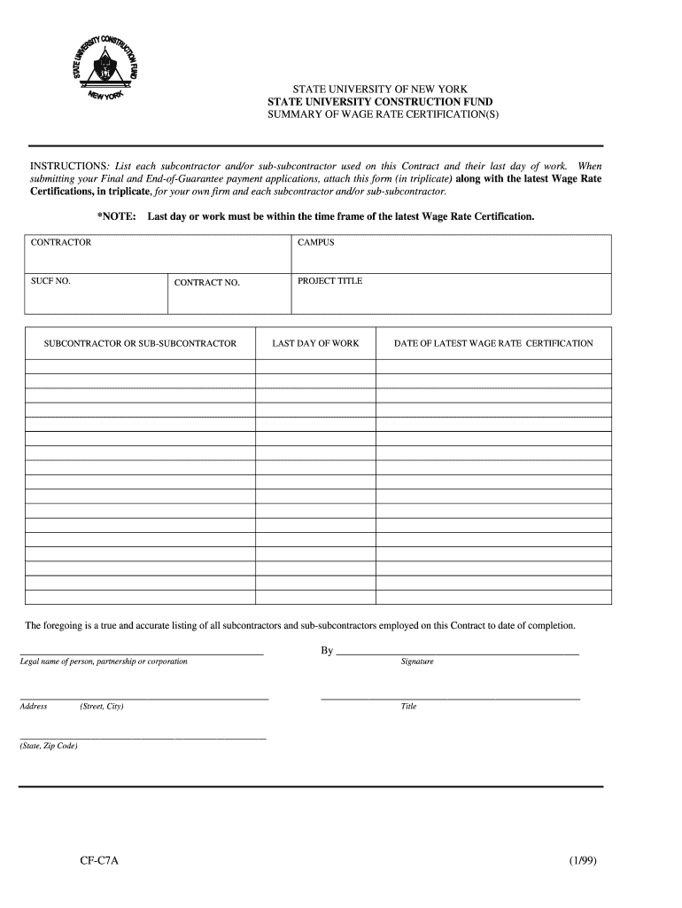  Cf C7a  Form 1999-2024