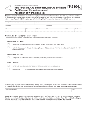 It 21041 Form