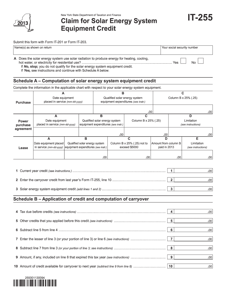 It 255 Form