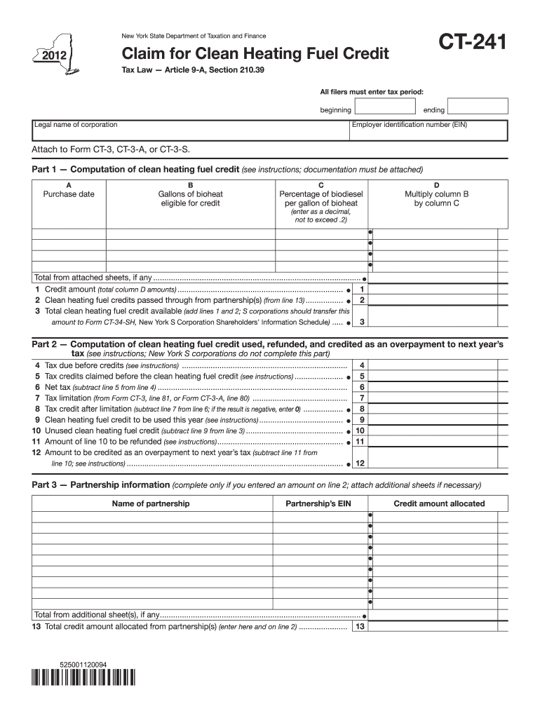  Ct2412012pdf Form 2012