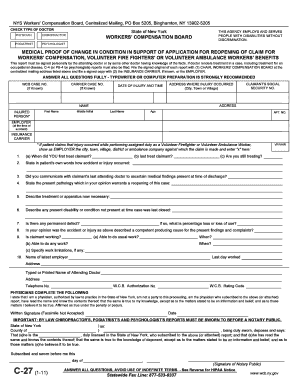  C27 Form 2011