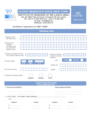 Ibsl Registration Closing Date  Form