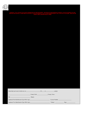 Tdcj Affidavit of Informal Marriage Form