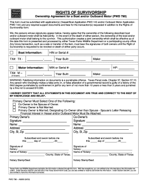  Pwd 790 Form 2003