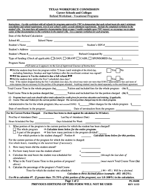 Ps 1040r Texas Form