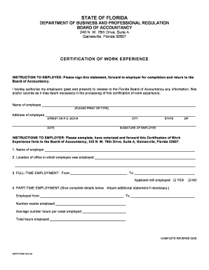 Cpa Certificate Sample  Form
