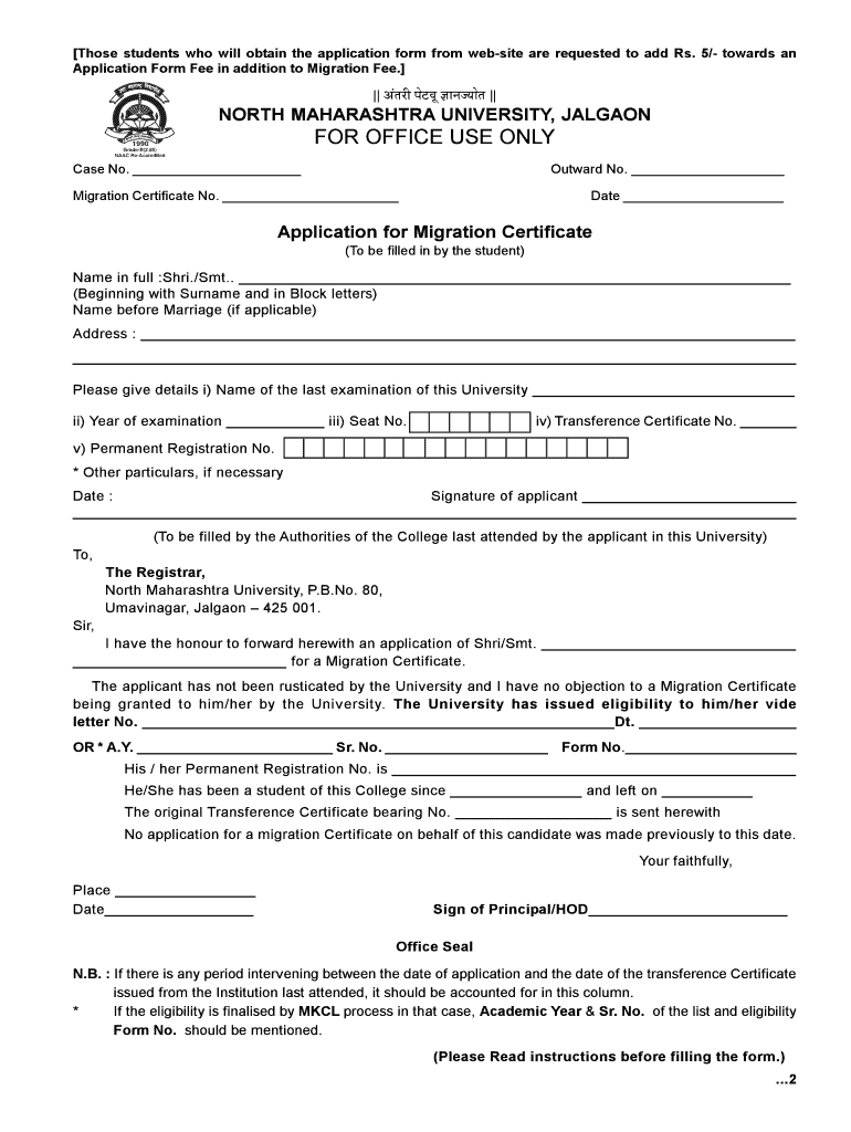 Get and Sign Nmu Photocopy Application Online  Form