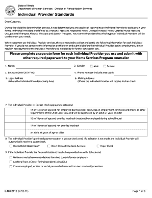 Form Name Form Number Illinois Department of Human Services Dhs State Il