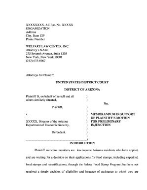 How to Write an Injunction Letter  Form