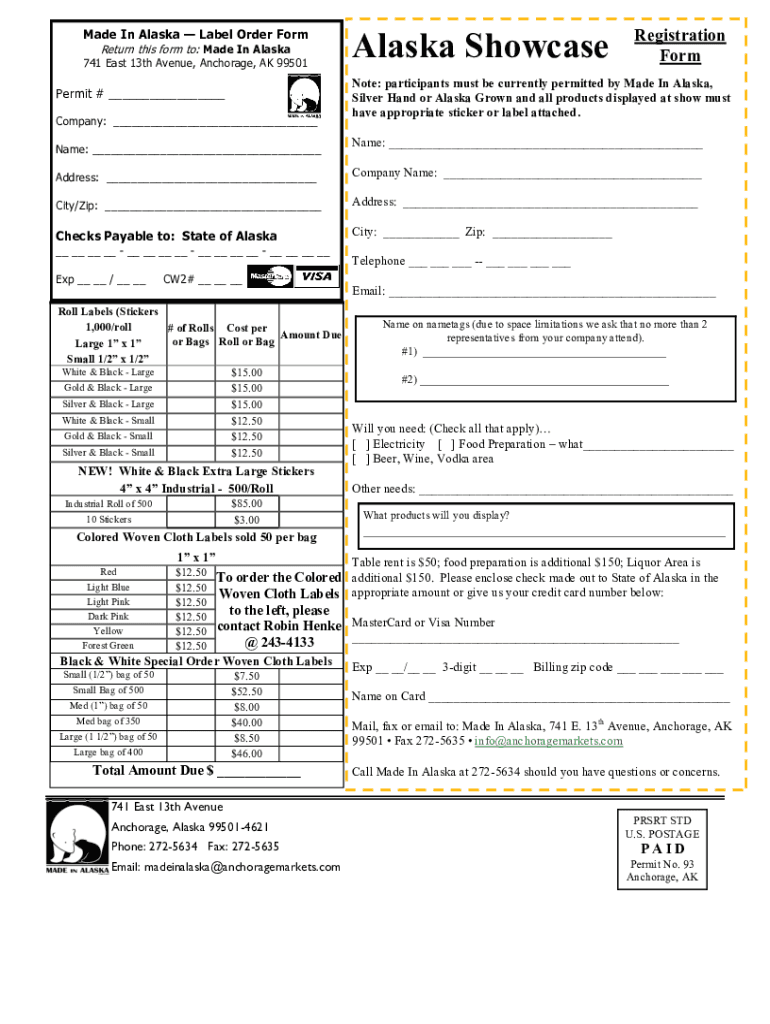 Business License Template  Form