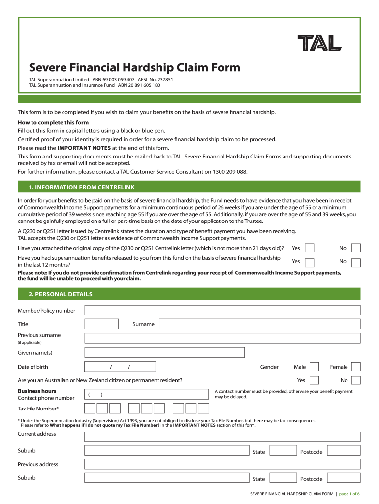  Q230 Centrelink Form 2012-2024