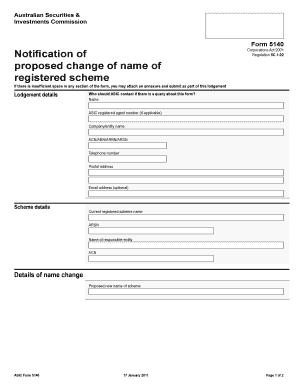 Australian Securities &amp;amp Asic Gov  Form