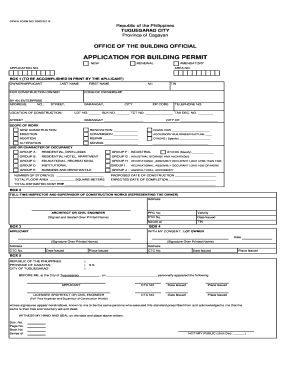 Dpwh Building Permit Forms