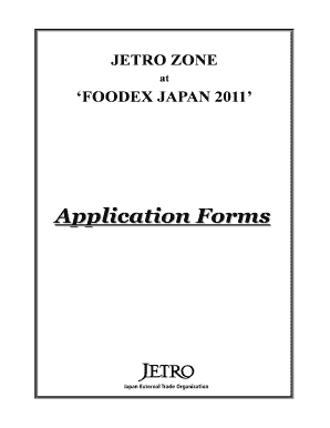 Jetro Membership  Form