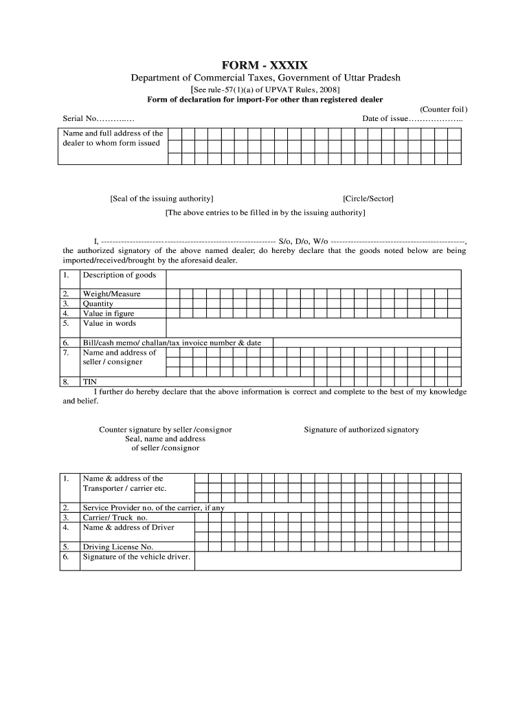 Form 39