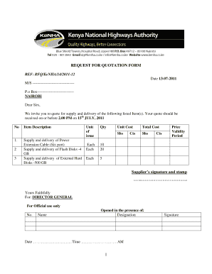 Kenha Internship  Form