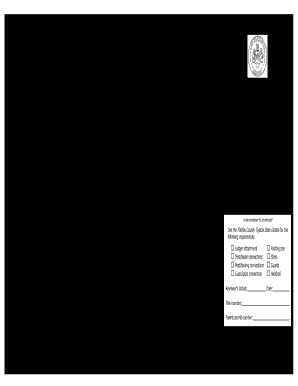  County of Fairfax Detached Single Family Dwelling Cover Sheet 2012-2024