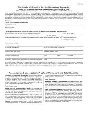 Form Dte 105a