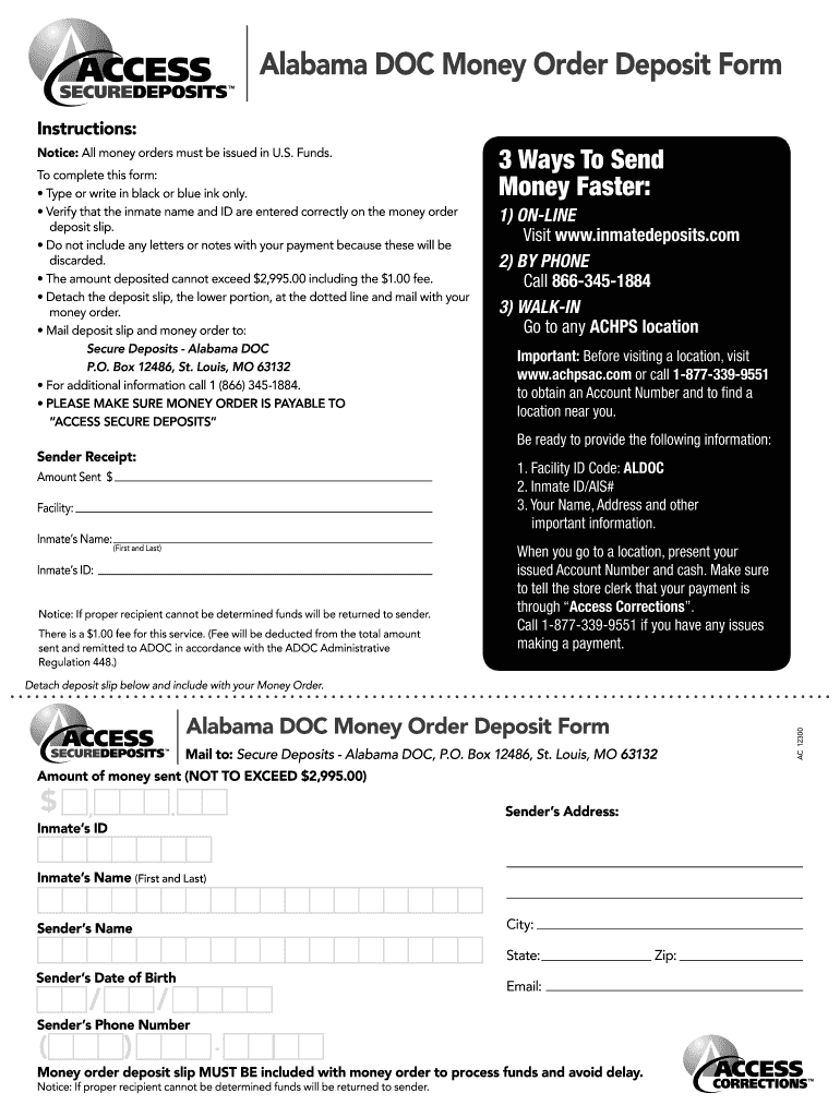 Access Corrections  Form