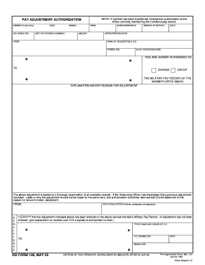 Dd Form 139