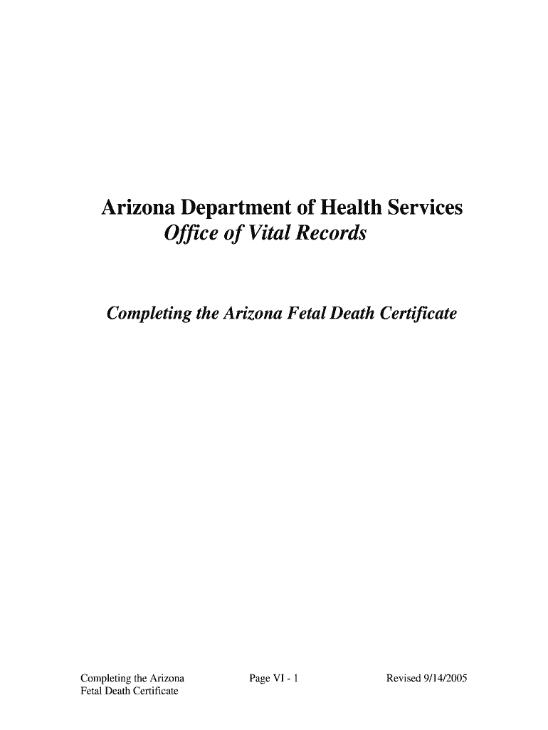  Arizona Prescott Death Certificate 2005-2024