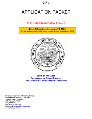 Gif 2 Fire Protection Grant Form