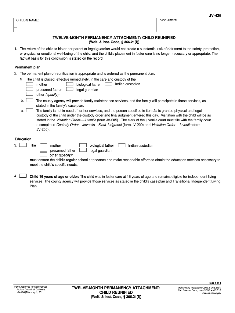 Jv436  Form