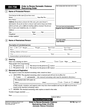 Dv730  Form