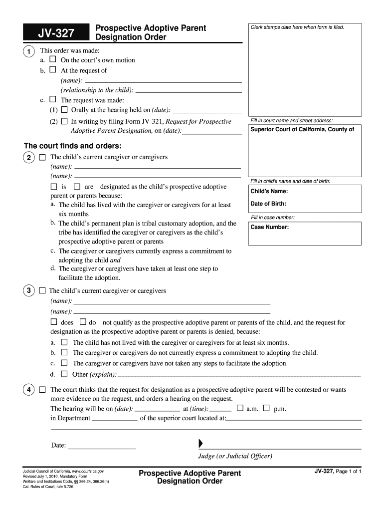 Adr 100 Judicial Council Form