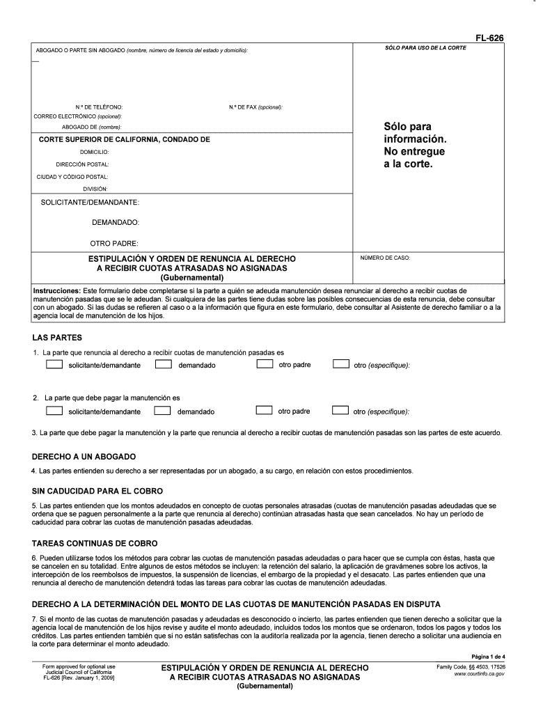 The 626 Ofm Form