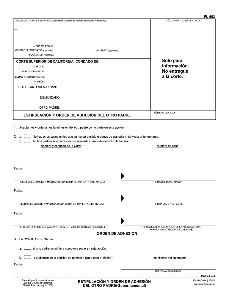 N DE FAX Opcional California Courts Courts Ca  Form