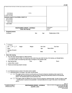 Jv 255  Form