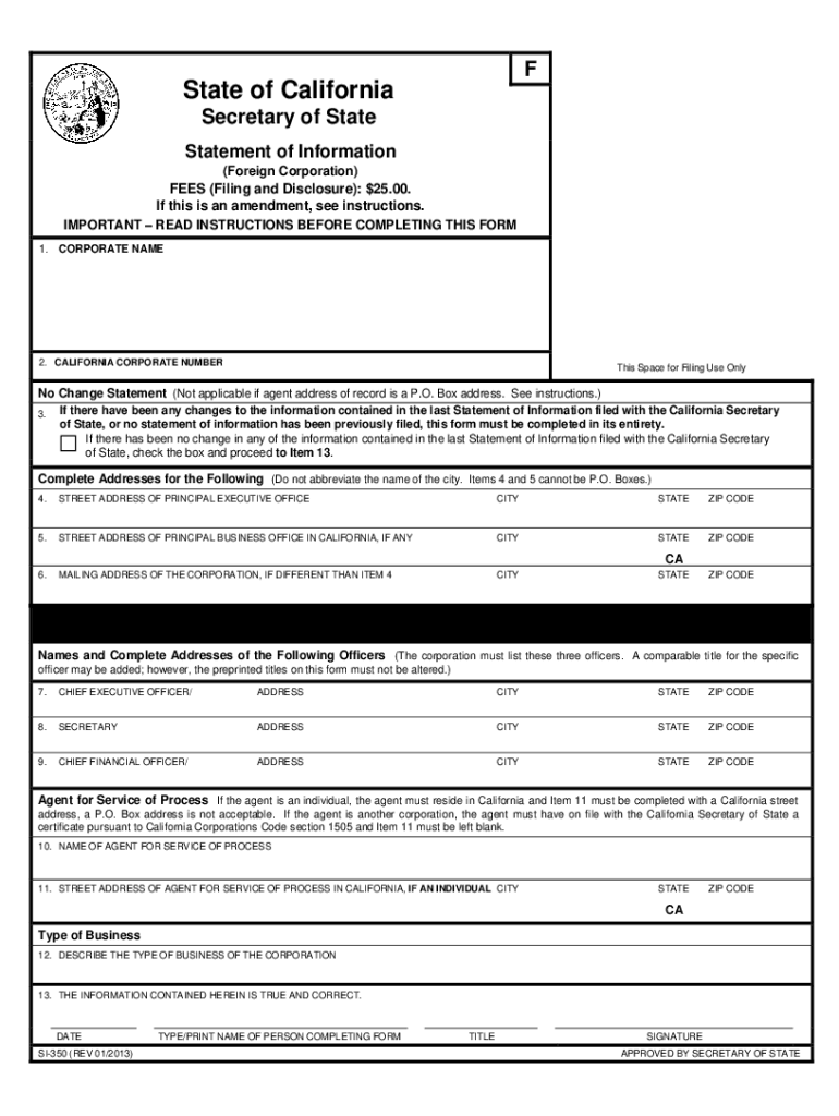 Si 350  Form