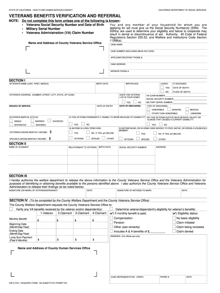 Cw 5  Form