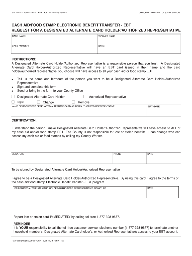 Temp 2201  Form