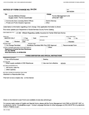 Lic 282  Form