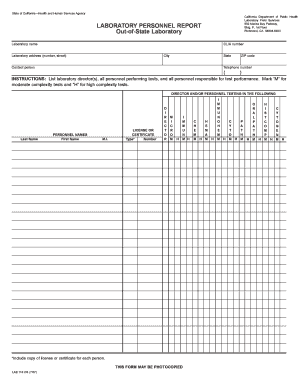 Lab 116  Form