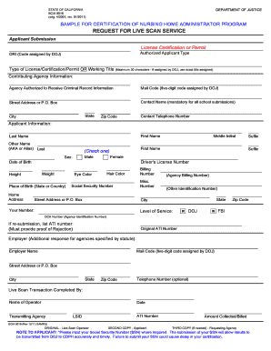 Bcia 8016 Sample  Form