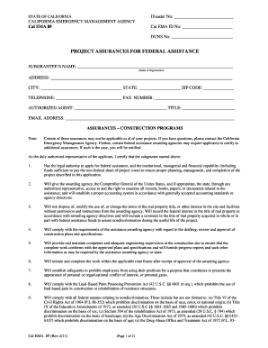 Cal EMA 89 California Emergency Management Agency State of Calema Ca  Form