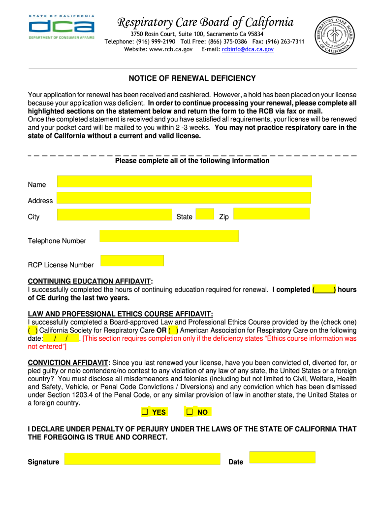 Www Rcb Ca Gov  Form