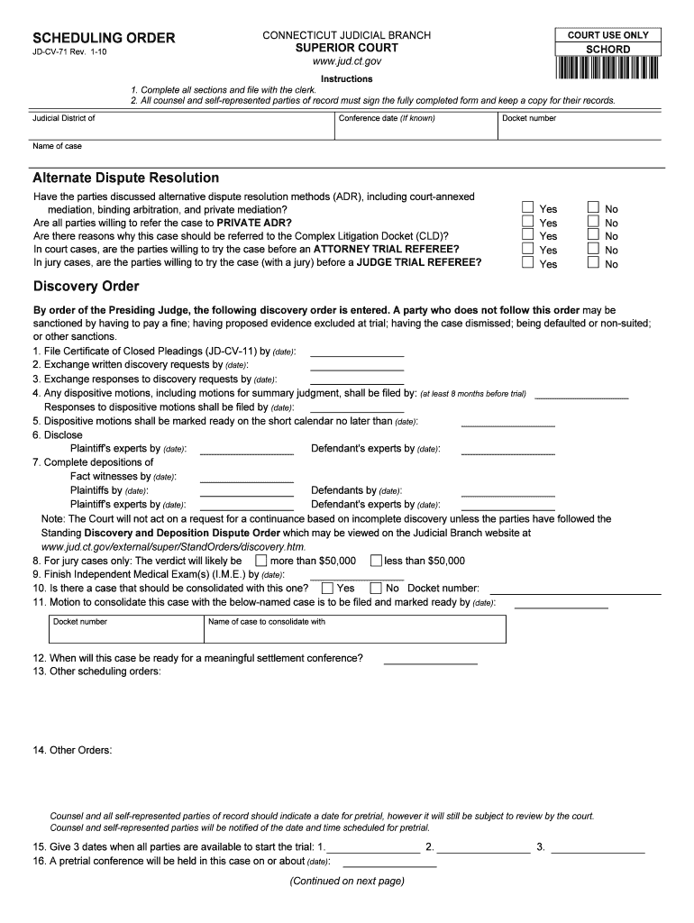 Ct Scheduling Online  Form