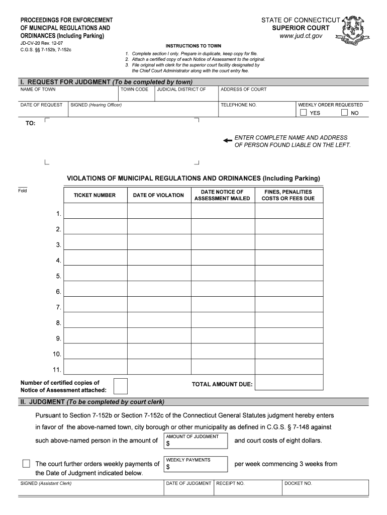 Proceedings Municipal  Form