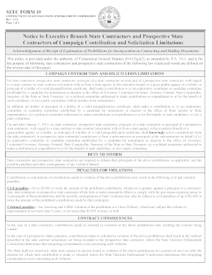 SEEC Form 10 CT Gov Ctdol State Ct