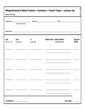  Ct Mileage Form 2006-2024