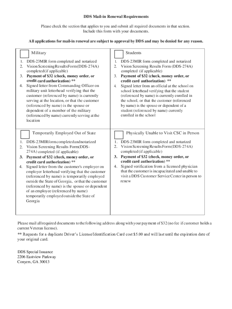  Georgia Driver's License Application Form 2013-2024