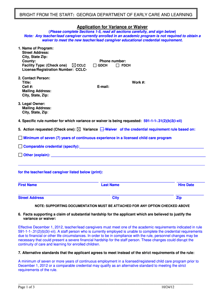 Bright From The Start Forms Fill Out And Sign Printable PDF Template 